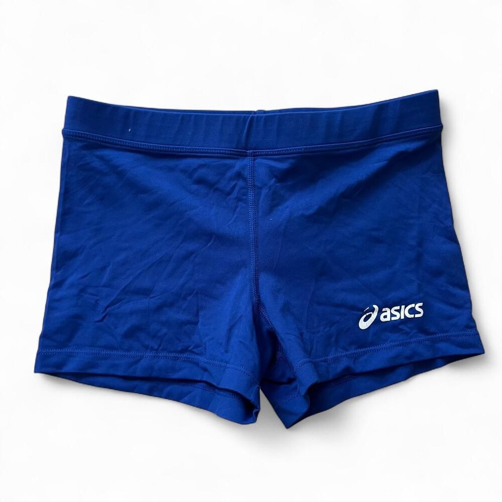 Asics Women's Blue and Navy Shorts